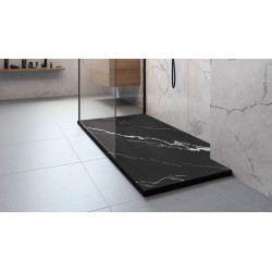 Brodzik prysznicowy Magnum CARRARA BLACK 90x120