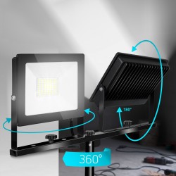 Halogen LED budowlany na statywie RSL006-2x100N