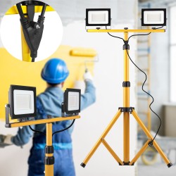 Halogen LED budowlany na statywie RSL005-2x50N