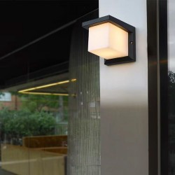 Lampa Elewacyjna kinkiet RSL014-1W Czarna