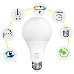 Żarówka LED Zimna E-27 15W RSL031