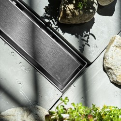 Odpływ Liniowy Rea Neox Pro Stal Szczotkowana 100