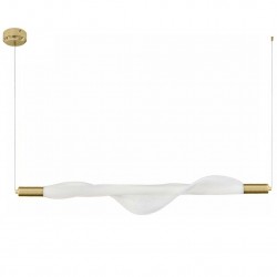 LAMPA SUFITOWA WISZĄCA LED APP1445-CP Złota