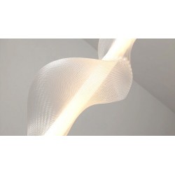 LAMPA SUFITOWA WISZĄCA LED APP1445-CP Złota