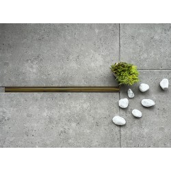 Odpływ Liniowy Rea Neox Slim Pro Złoty 90