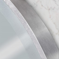 LUSTRO ŚCIENNE LED 70cm MMJ stal szczotkowana