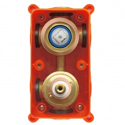 Zestaw wannowo-prysznicowy podtynkowy Rea Lungo Miedź + BOX