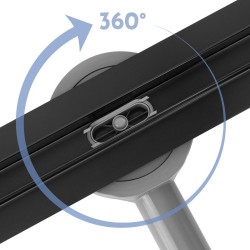 Odpływ Liniowy Rea Neox Slim Pro Czarny 50