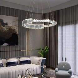 LAMPA WISZĄCA LED APP1528-CP60 GOLD