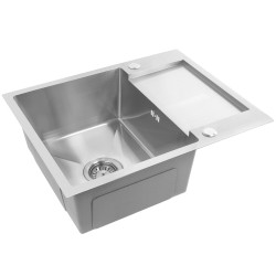 Zlewozmywak stalowy REA Paul Nikiel szczotkowany