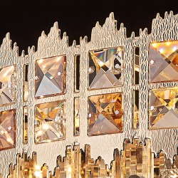 Lampa Wisząca z Kryształami G049-CP 60CM