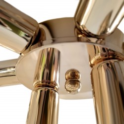 Lampa Wisząca z Kryształami G049-CP 60CM