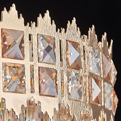 Lampa Wisząca z Kryształami G049-CP 60CM