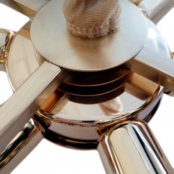 Lampa Wisząca z Kryształami G049-CP 60CM