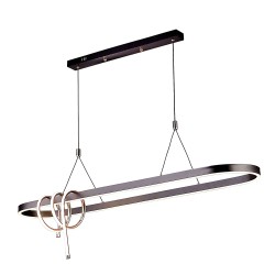 Lampa WISZĄCA LED LHJ040-CP 120 cm CZARNA