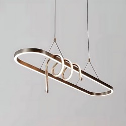 Lampa WISZĄCA LED LHJ040-CP 120 cm CZARNA