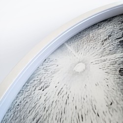 Lampa sufitowa APP1806-CW Moon plafon LED BIAŁA