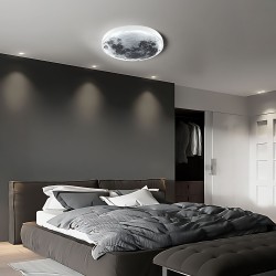 Lampa sufitowa APP1806-CW Moon plafon LED BIAŁA