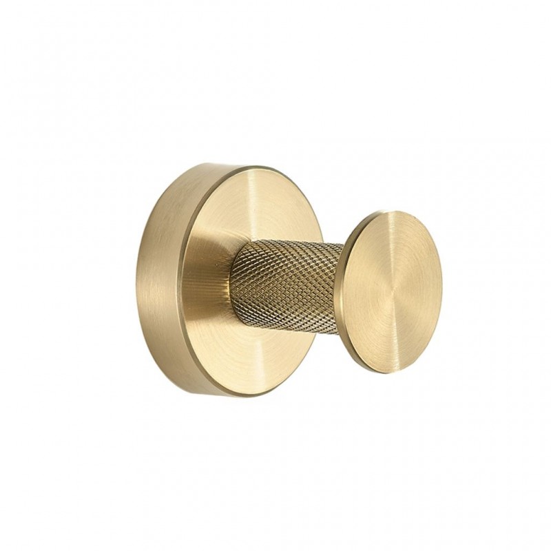 Wieszak łazienkowy 6606A Modern Złoty Szczotkowany