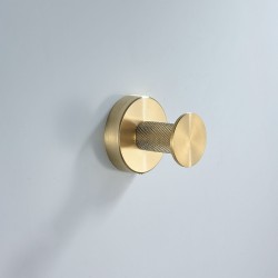 Wieszak łazienkowy 6606A Modern Złoty Szczotkowany