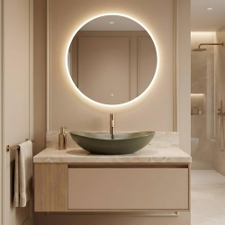 Umywalka nablatowa Rea Royal Olive Matt