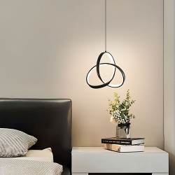 LAMPA SUFITOWA WISZĄCA LED APP1784-CP CZARNA