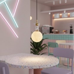 LAMPA SUFITOWA WISZĄCA APP1805-1CP Cosmo