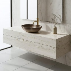 Umywalka nablatowa Rea Pearl Ombre