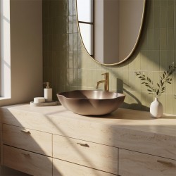 Umywalka nablatowa Rea Pearl Ombre