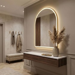 LUSTRO ŚCIENNE LED 60x100cm DART GOLD