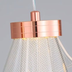 LAMPA ŚCIENNA KINKIET APP1766-1W RÓŻOWE ZŁOTO