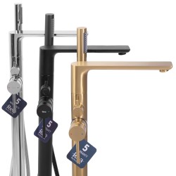 Bateria wannowa Rea Flores Czarna