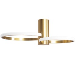 Lampa sufitowa plafon APP1403-CW Złoty Szczotkowany