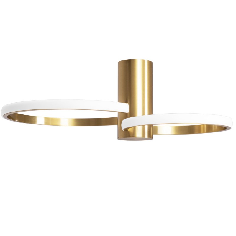 Lampa sufitowa plafon APP1403-CW Złoty Szczotkowany