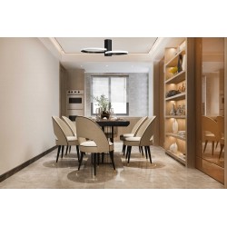 Lampa sufitowa plafon APP1401-CW Czarna