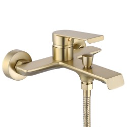 Bateria wannowa REA Hass Złota Szczotkowana