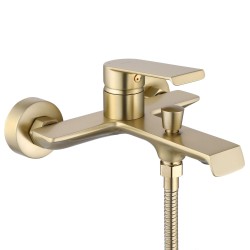 Bateria wannowa REA Hass Złota Szczotkowana