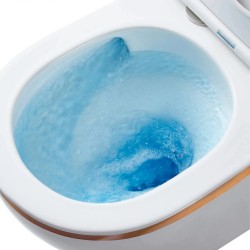 Misa WC podwieszana Rea Carlo Mini Tornado GOLD EDGE