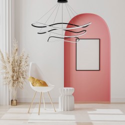 Lampa wisząca LHJ016-CP3 BLACK