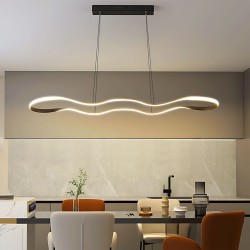 LAMPA SUFITOWA WISZĄCA LED LHJ026-CP CZARNA