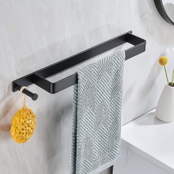 Uchwyt na ręcznik pionowy Czarny