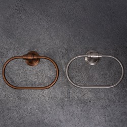 Wieszak łazienkowy RING 16101 Aristo Nikiel Szczotkowany