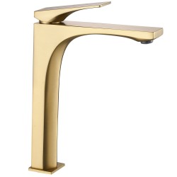 Bateria Umywalkowa REA Joe Złota Szczotkowana Wysoka