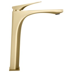 Bateria Umywalkowa REA Joe Złota Szczotkowana Wysoka