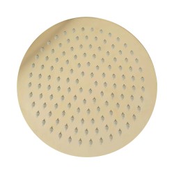 Deszczownica okrągła Rea 25cm Złota Szczotkowana
