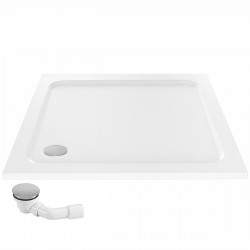 Brodzik prysznicowy akrylowy Rea Belmond biały 90x90