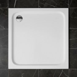 Brodzik prysznicowy akrylowy Rea Belmond biały 90x90