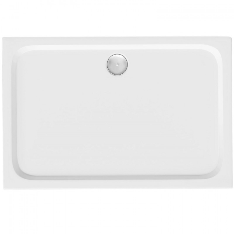 Brodzik prysznicowy akrylowy Rea Belmond biały 80x100