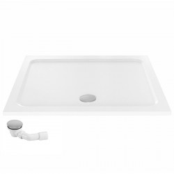 Brodzik prysznicowy akrylowy Rea Belmond biały 80x100