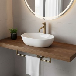 Umywalka nablatowa Rea Amelia 45